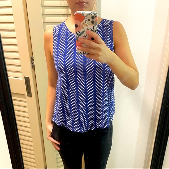 Fighting Eel Tops - Fighting Eel blue and white top